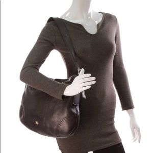 👜Burberry Belted Black Shoulder Bag👜